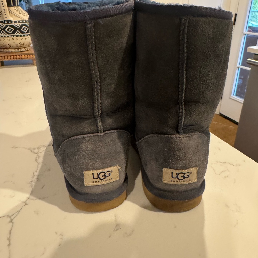 UGG Australia Navy Suede Boots